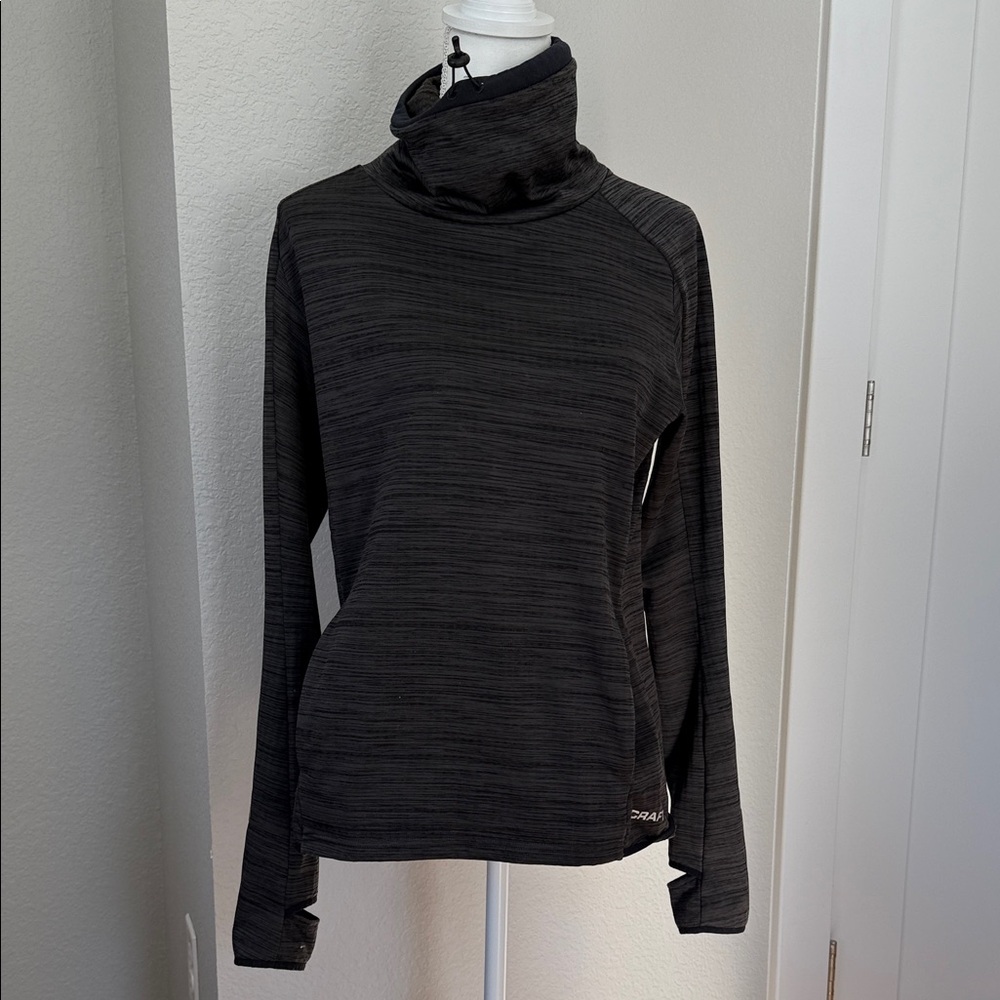 Craft Dark Gray Cowl Neck Sweatshirt